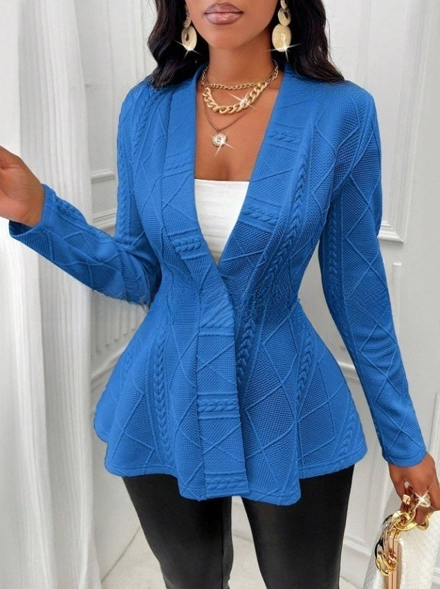 Womens Jacquard Coat