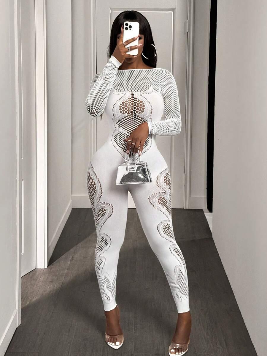 Womens Jumpsuit Knitted