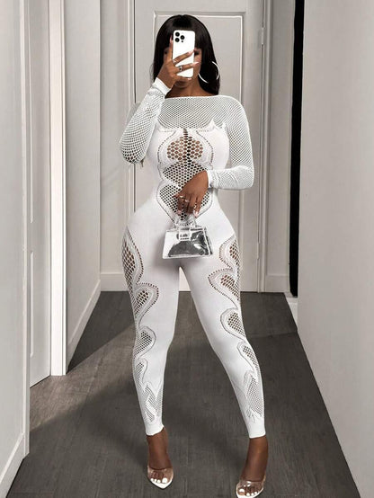 Womens Jumpsuit Knitted