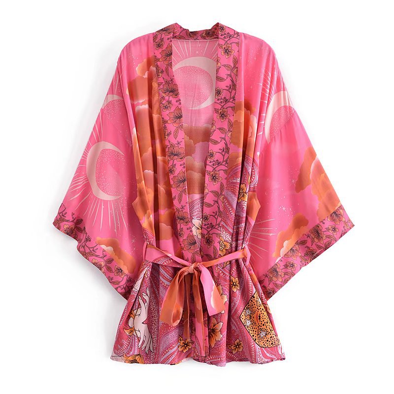 Womens Kimono Dress