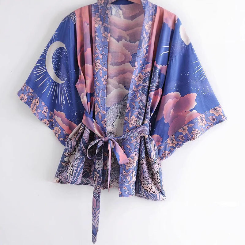 Womens Kimono Dress