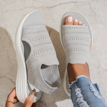 Womens Knit Breathable Sandals