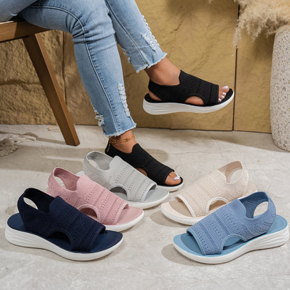 Womens Knit Breathable Sandals