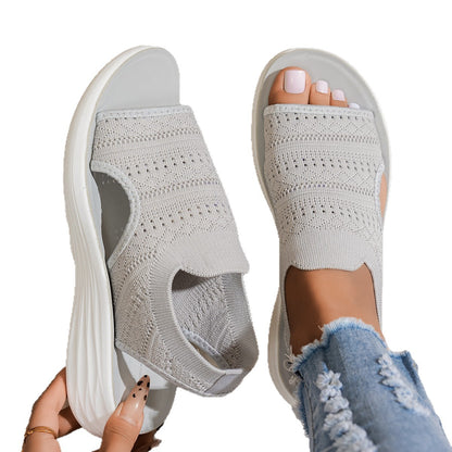Womens Knit Breathable Sandals
