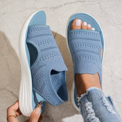 Womens Knit Breathable Sandals