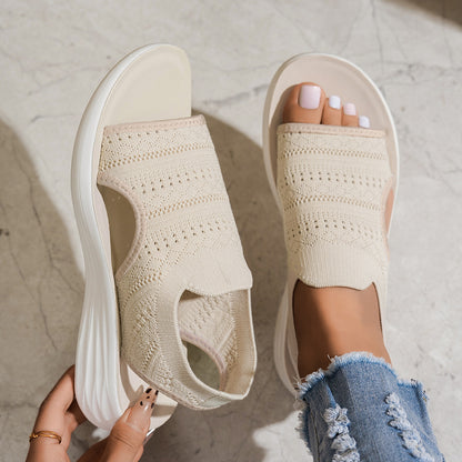 Womens Knit Breathable Sandals