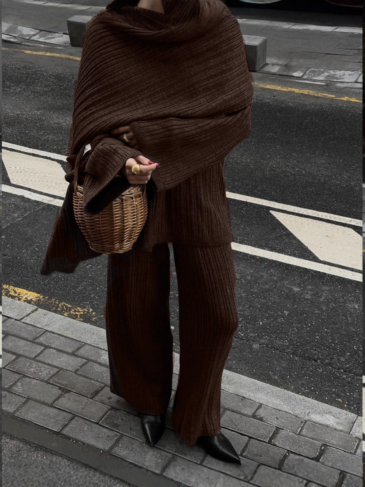 Womens Knit Set