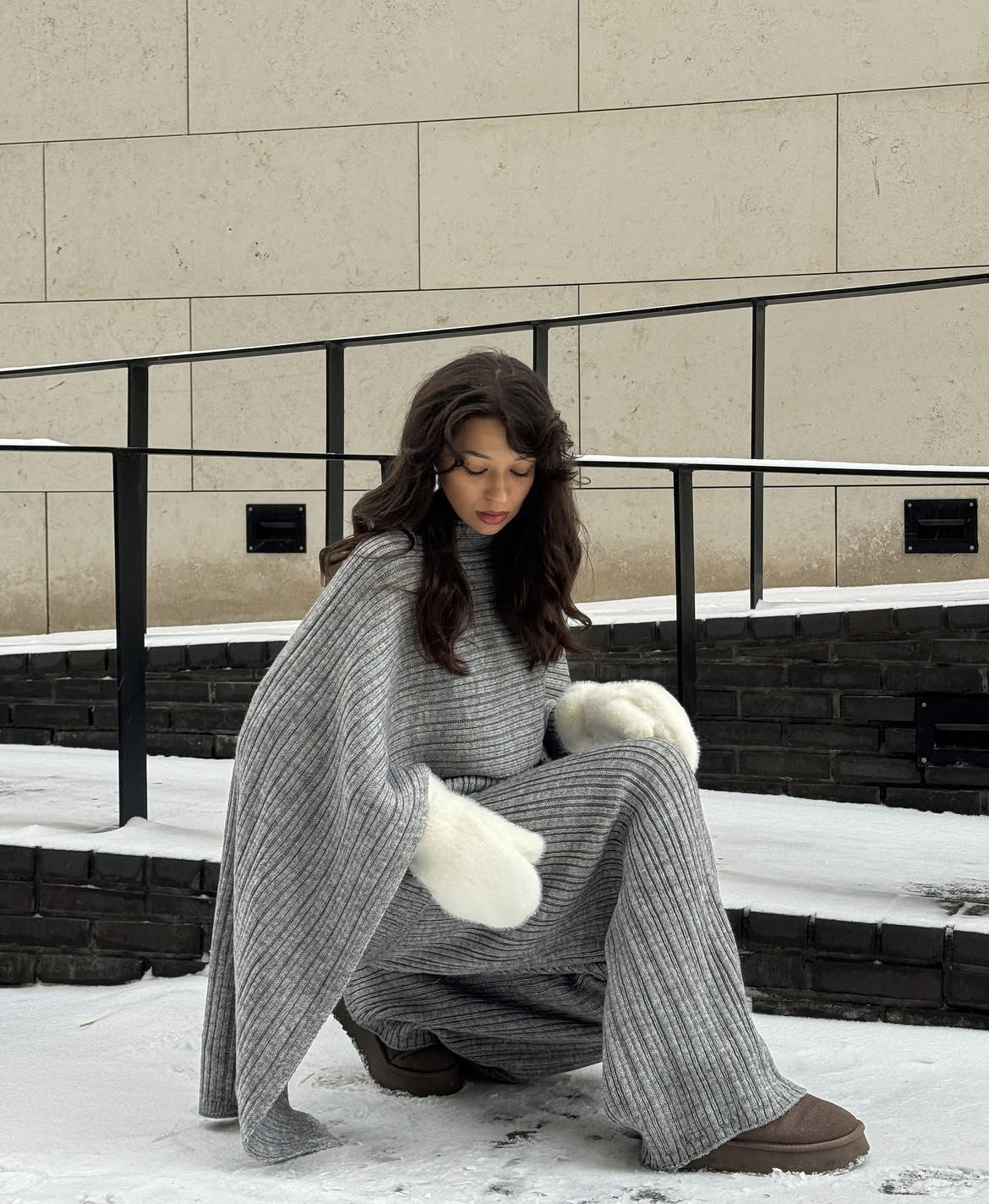 Womens Knit Set