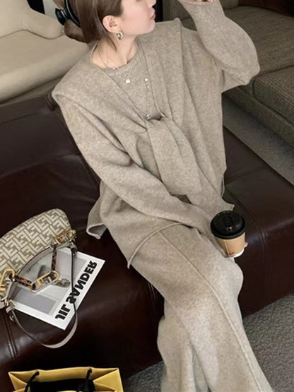 Womens Knit Suit
