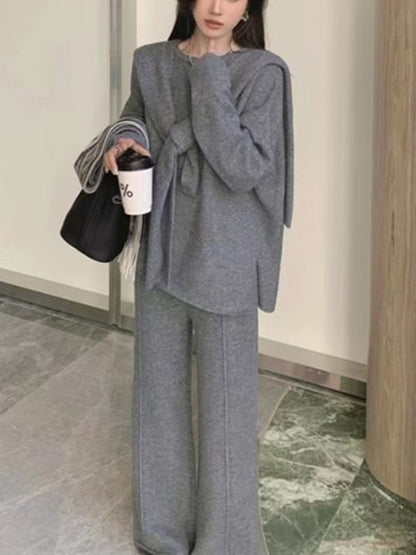 Womens Knit Suit