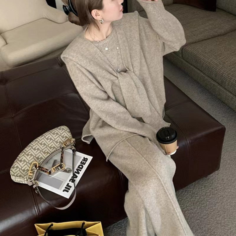 Womens Knit Suit