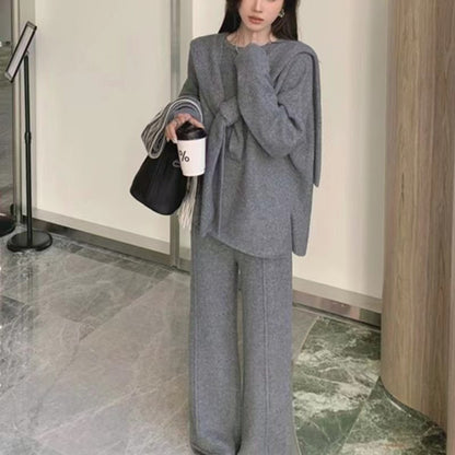 Womens Knit Suit