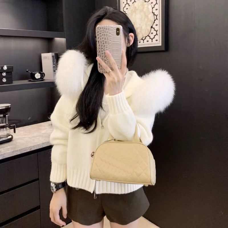 Womens Knitted Cardigan