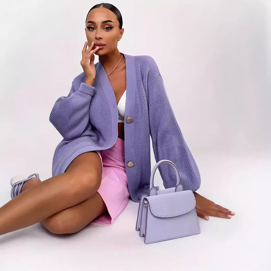 Womens Knitted Cardigan