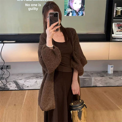 Womens Knitted Cardigan