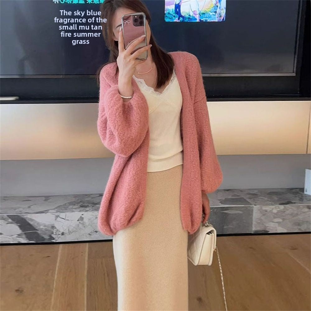 Womens Knitted Cardigan
