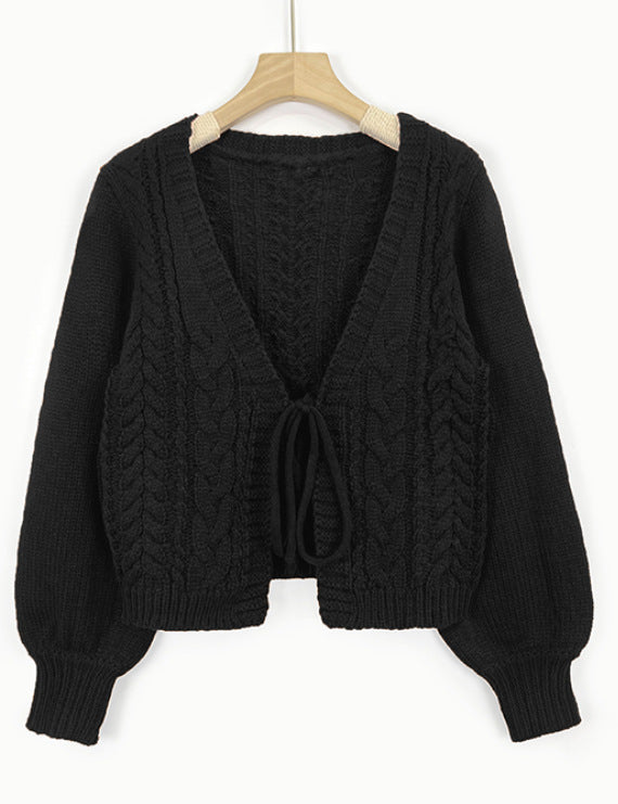 Womens Knitted Cardigan Sweater