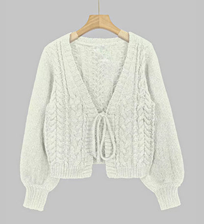 Womens Knitted Cardigan Sweater
