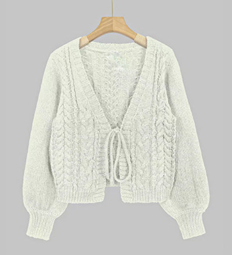 Womens Knitted Cardigan Sweater