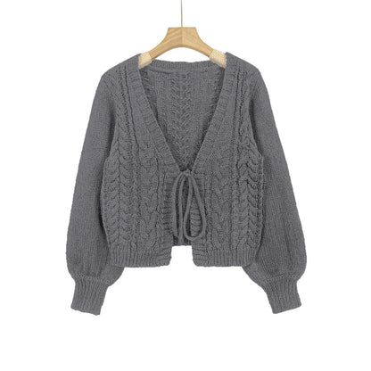 Womens Knitted Cardigan Sweater
