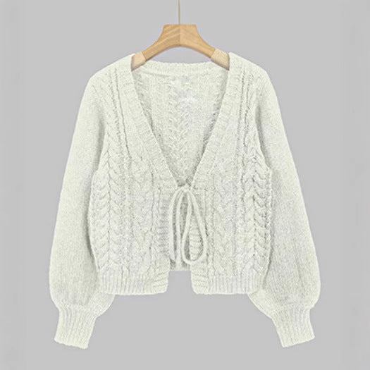 Womens Knitted Cardigan Sweater