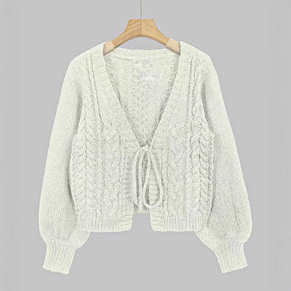 Womens Knitted Cardigan Sweater