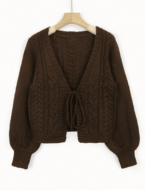 Womens Knitted Cardigan Sweater
