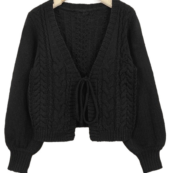 Womens Knitted Cardigan Sweater