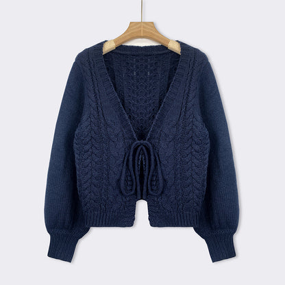 Womens Knitted Cardigan Sweater