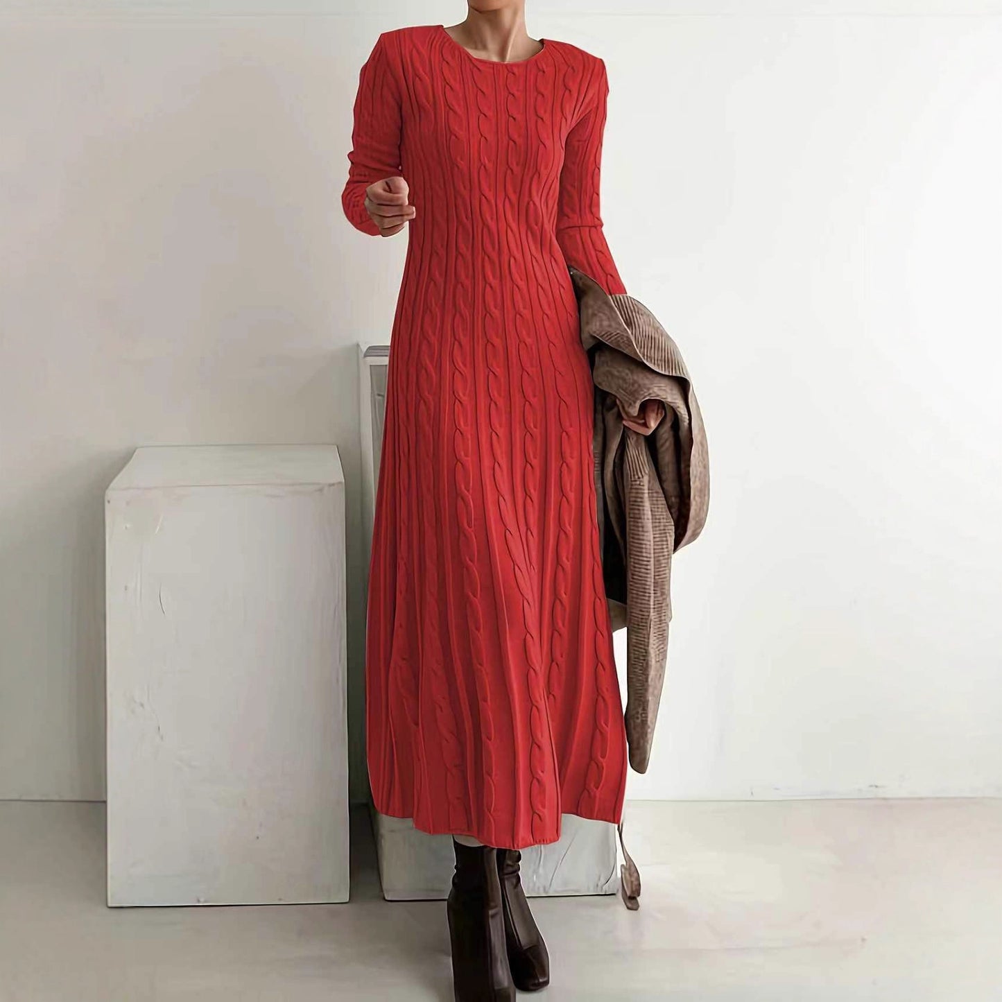 Womens Knitted Dress