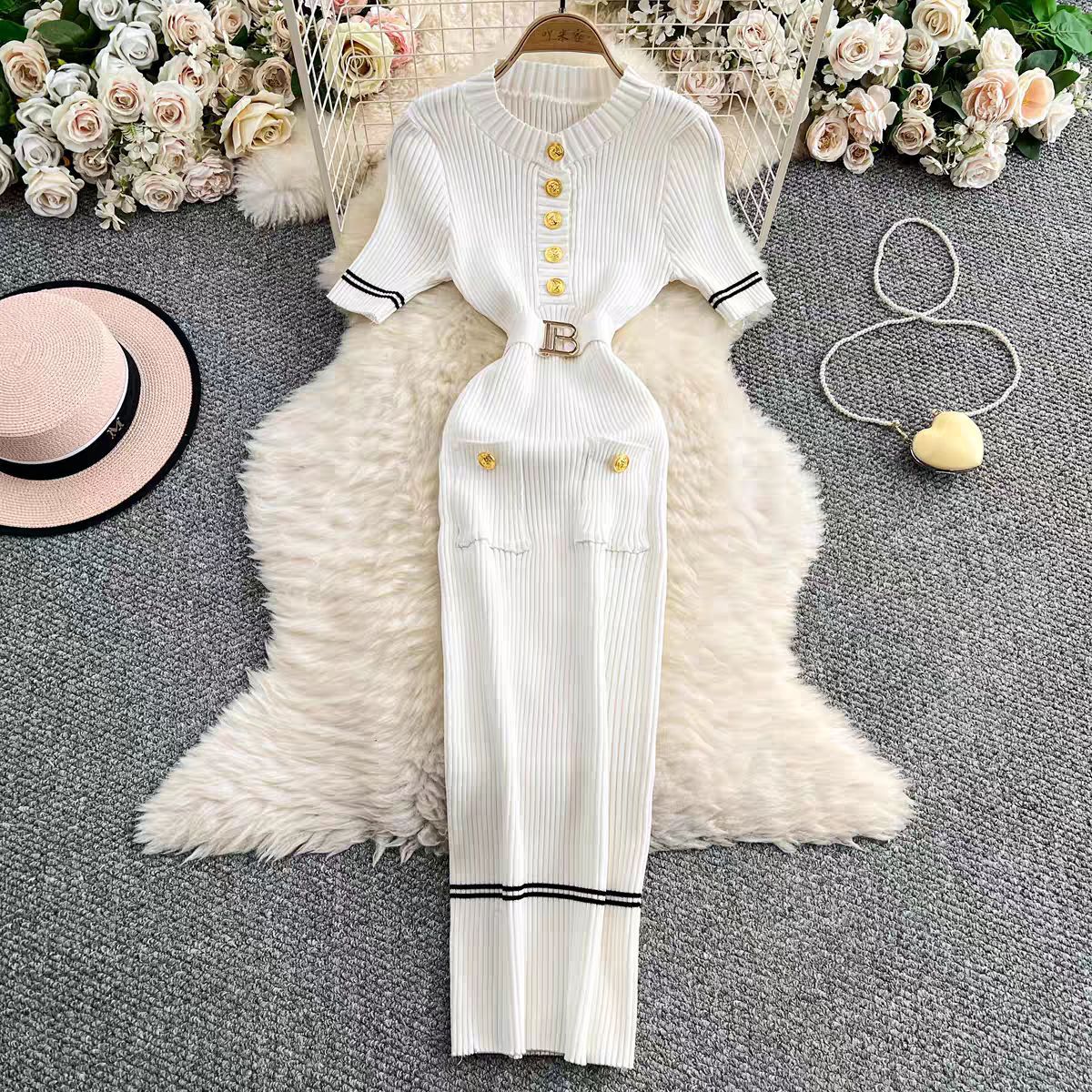 Womens Knitted Dress