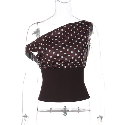 Womens Knitted Sleeveless Top