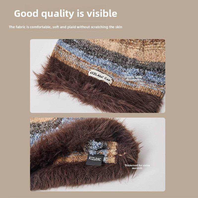 Womens Knitted Slouchy Beanie