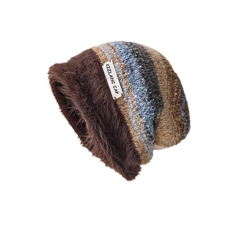 Womens Knitted Slouchy Beanie