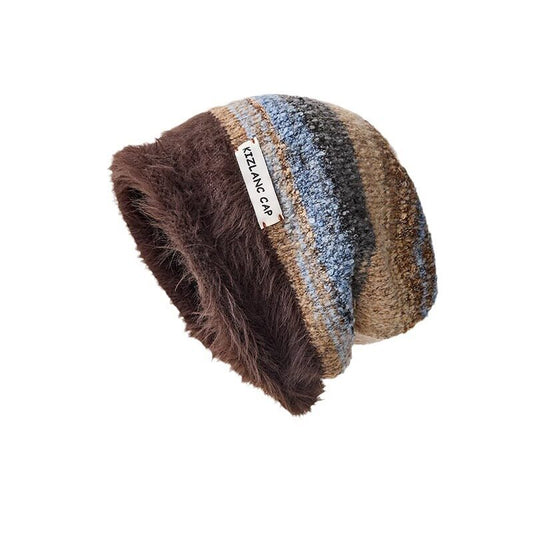 Womens Knitted Slouchy Beanie