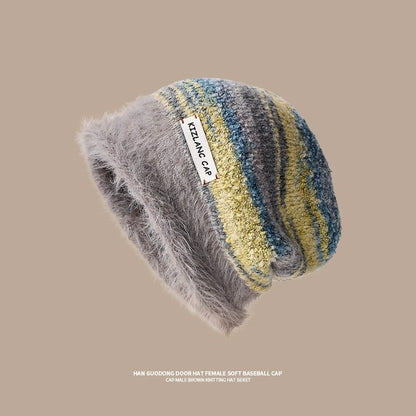Womens Knitted Slouchy Beanie