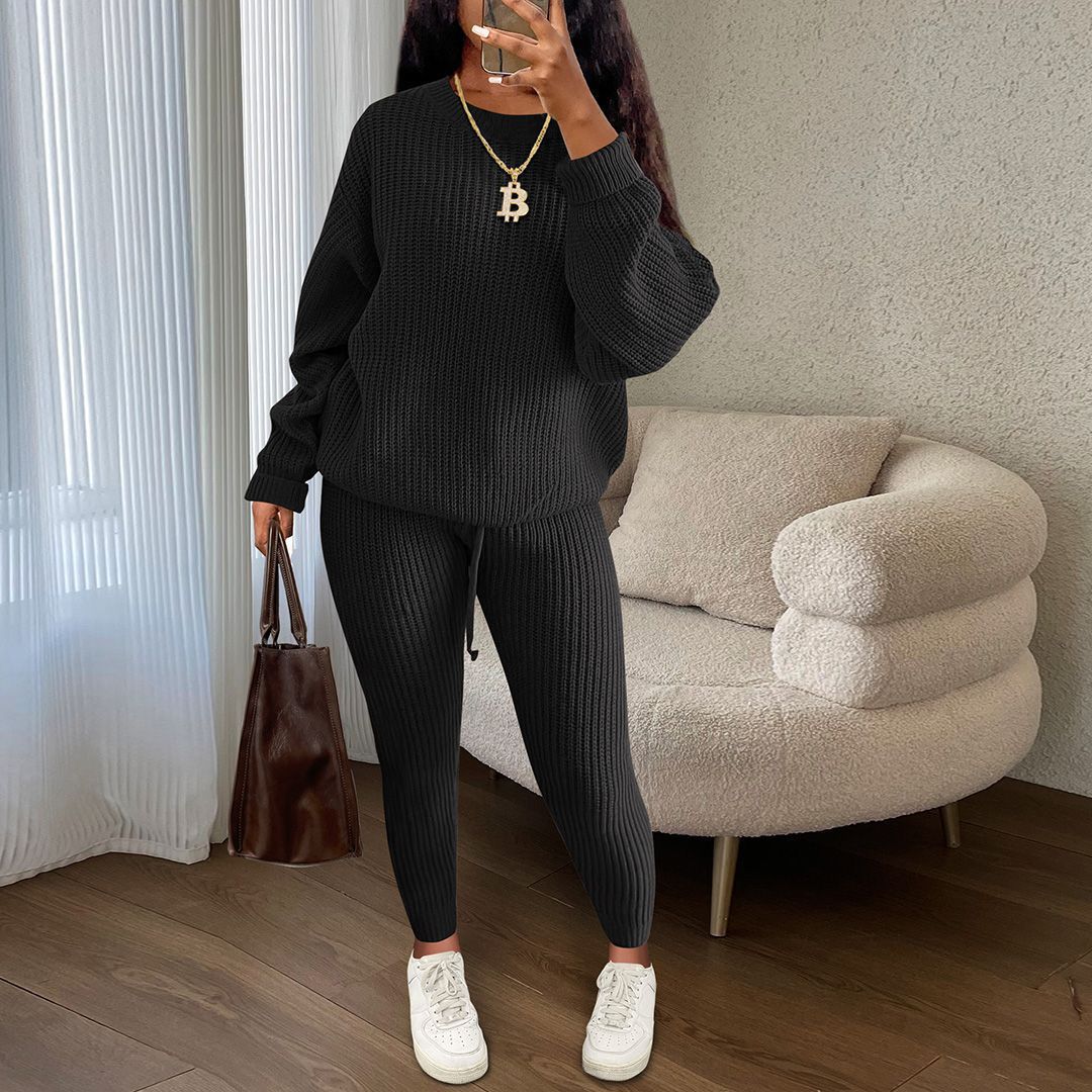 Womens knitted suit