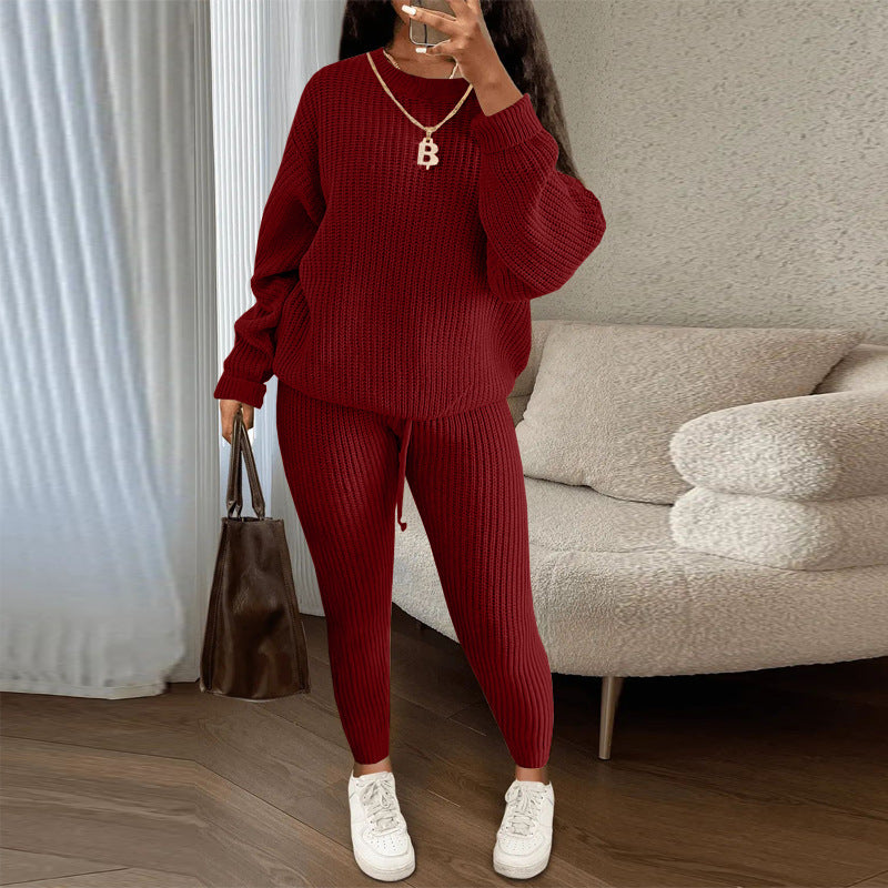 Womens knitted suit