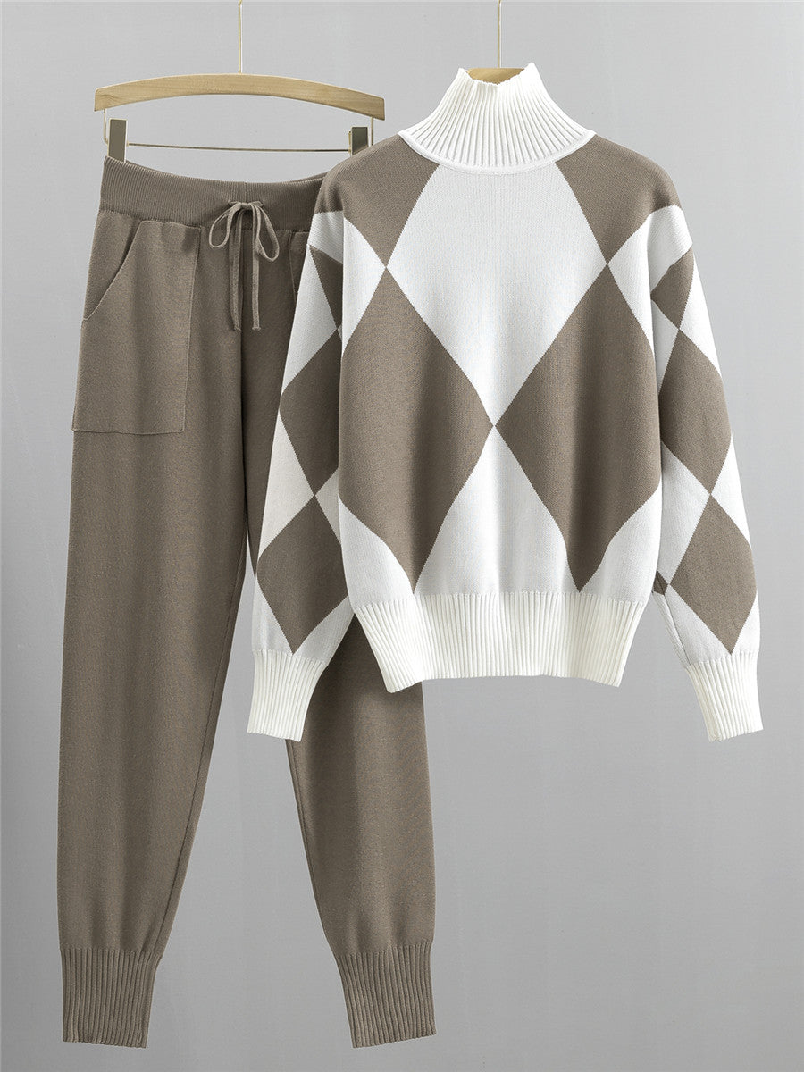 Womens Knitted Suit