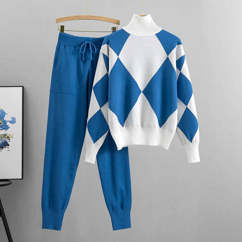 Womens Knitted Suit