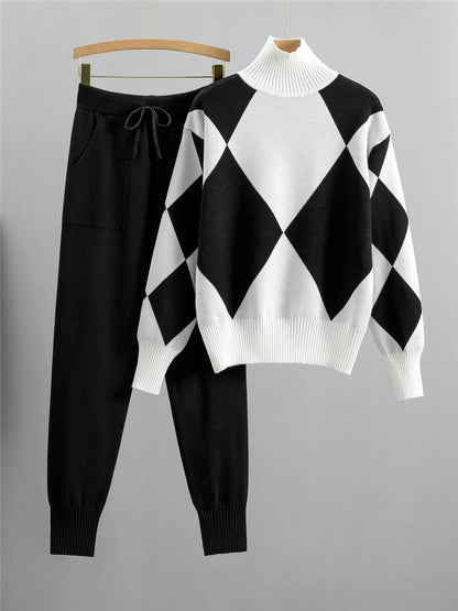 Womens Knitted Suit