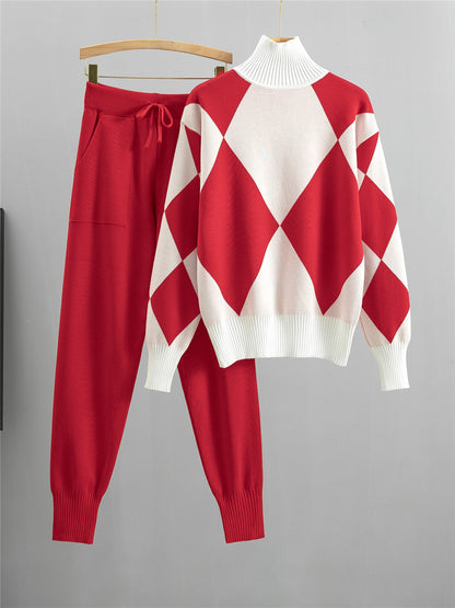 Womens Knitted Suit