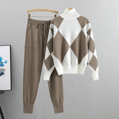 Womens Knitted Suit
