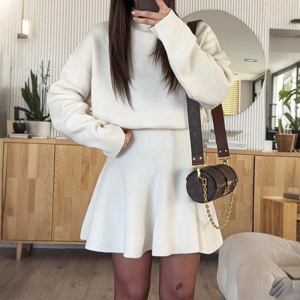 Womens Knitted Suit