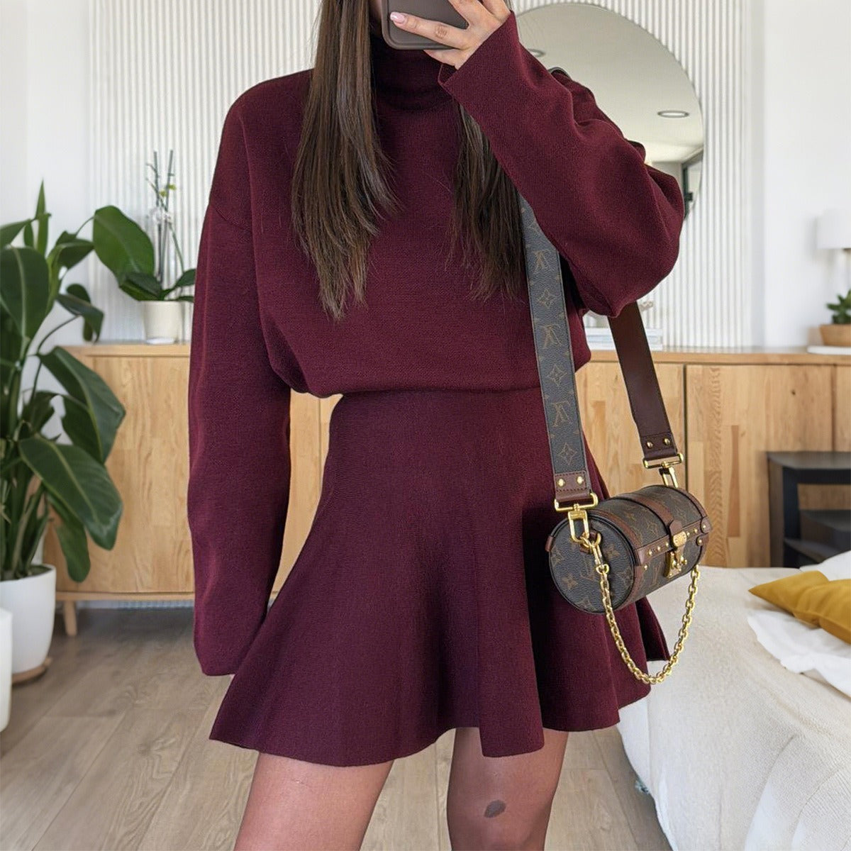 Womens Knitted Suit