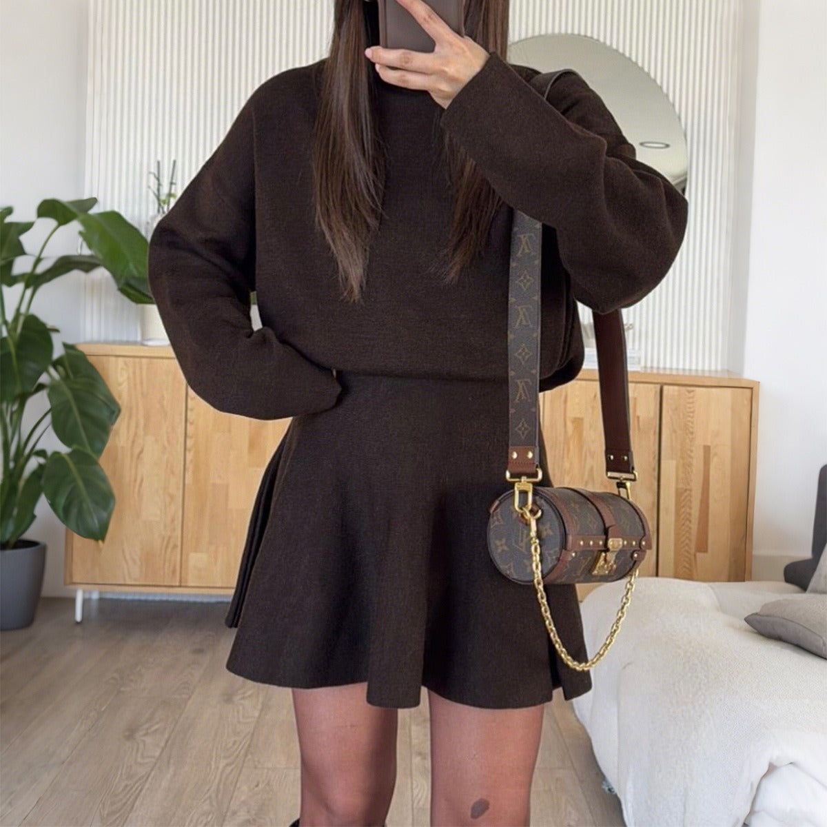 Womens Knitted Suit