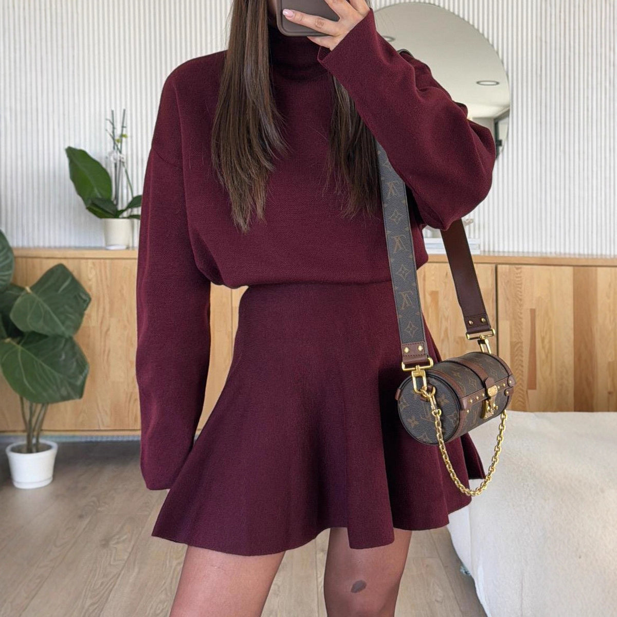 Womens Knitted Suit