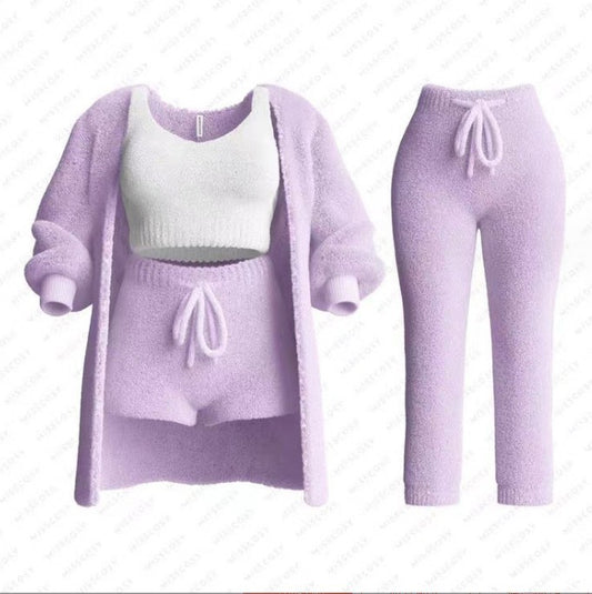 Womens Knitted Suit