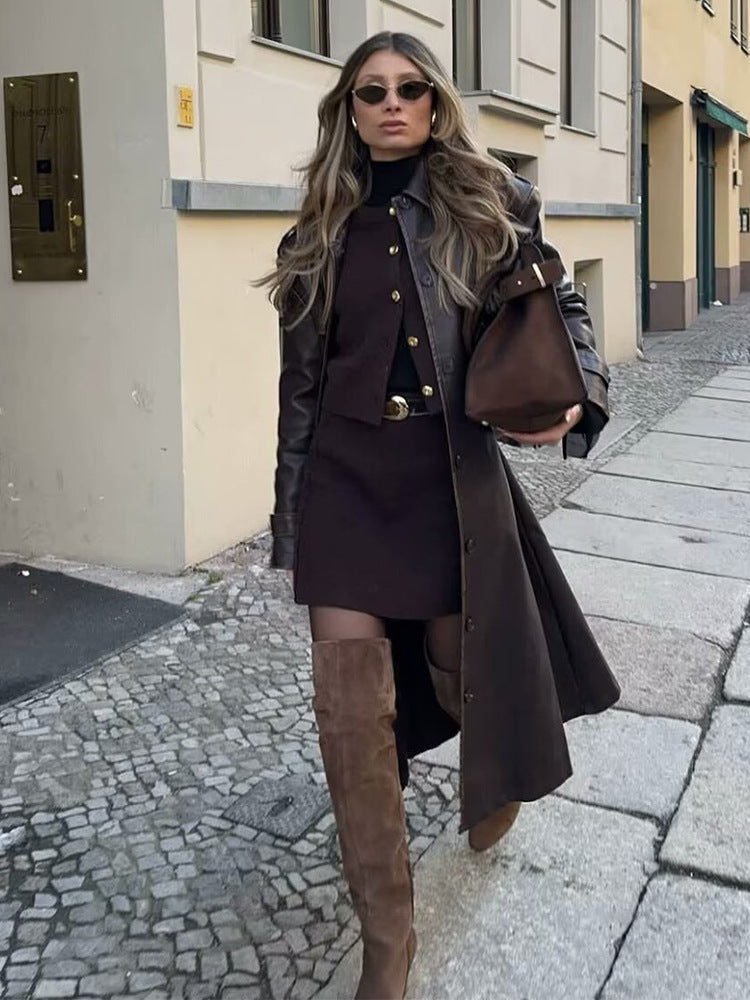 Womens Knitted Suit
