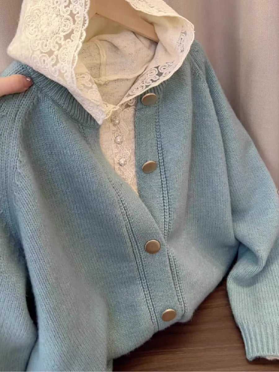 Womens Knitted Sweater and Hoodie